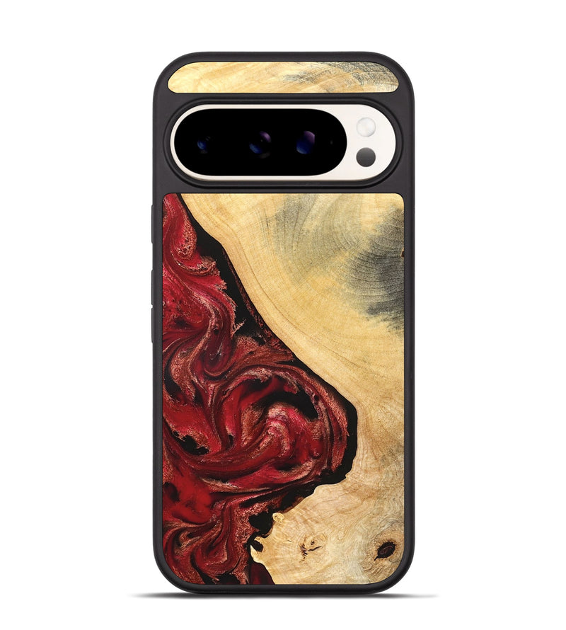 Pixel 9 Pro Wood Phone Case - Dirk (Red, 827376)