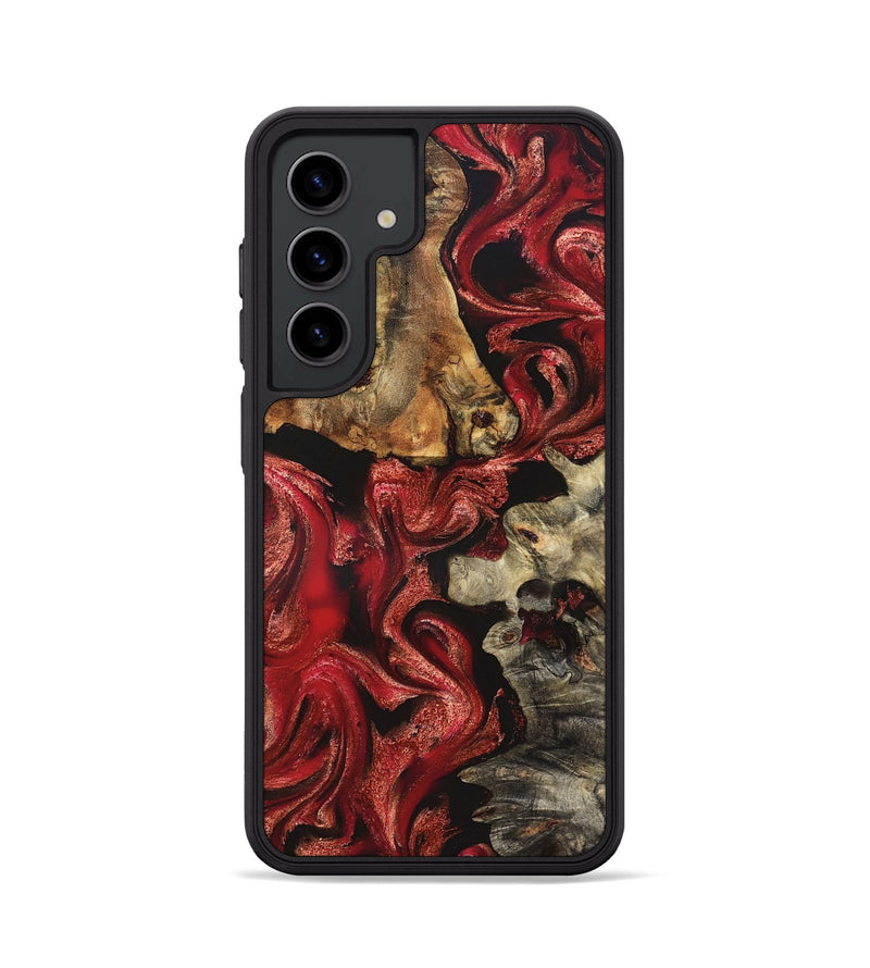 Galaxy S24 Wood Phone Case - Darren (Red, 827377)