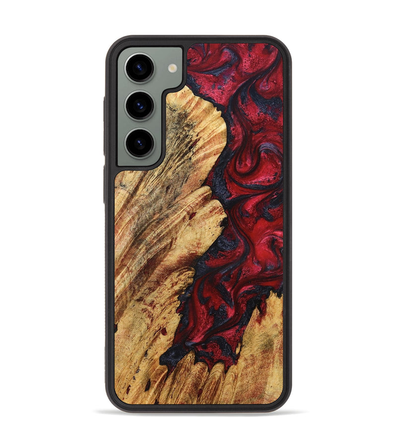 Galaxy S23 Plus Wood Phone Case - Colby (Red, 827378)