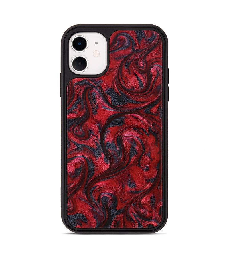 iPhone 11 ResinArt Phone Case - Lloyd (Red, 827379)