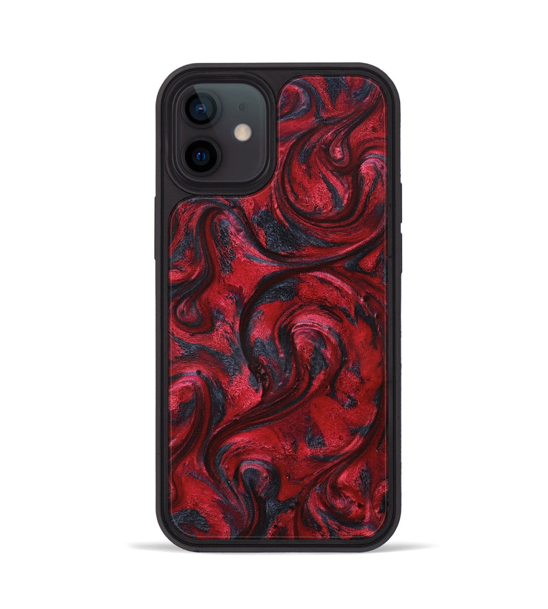 iPhone 12 ResinArt Phone Case - Lloyd (Red, 827379)