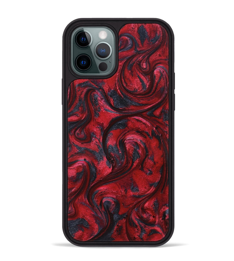 iPhone 12 Pro Max ResinArt Phone Case - Lloyd (Red, 827379)