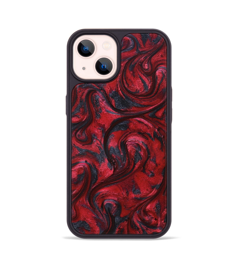 iPhone 14 ResinArt Phone Case - Lloyd (Red, 827379)