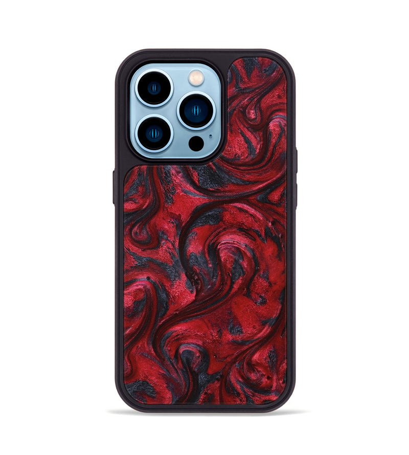 iPhone 14 Pro ResinArt Phone Case - Lloyd (Red, 827379)