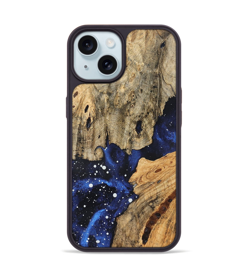 iPhone 15 Wood Phone Case - Sariah (Cosmos, 827381)