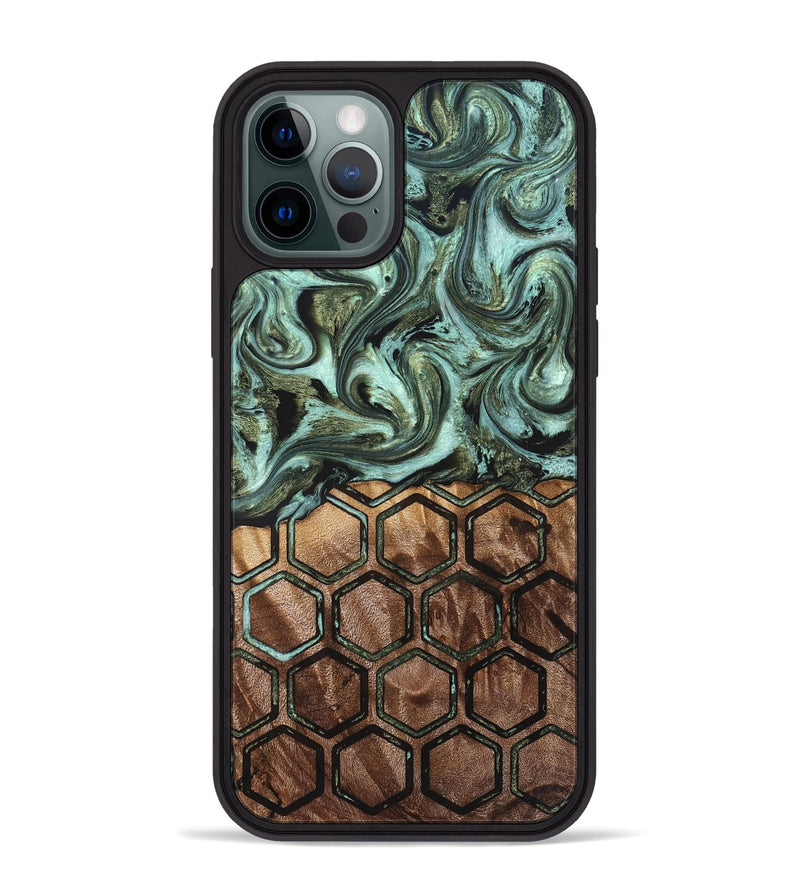iPhone 12 Pro Max Wood Phone Case - Dan (Pattern, 827388)