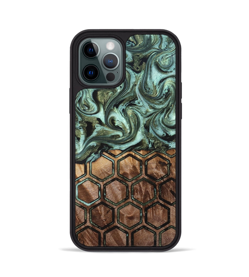 iPhone 12 Pro Wood Phone Case - Dan (Pattern, 827388)