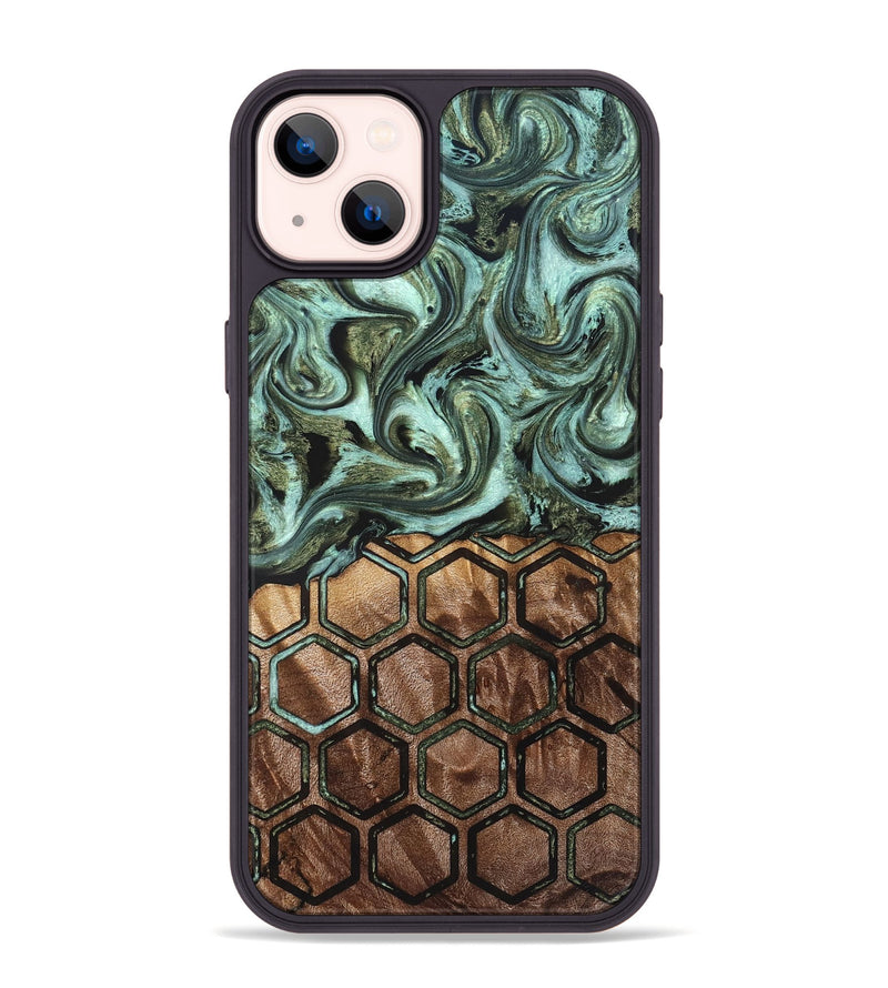 iPhone 14 Plus Wood Phone Case - Dan (Pattern, 827388)