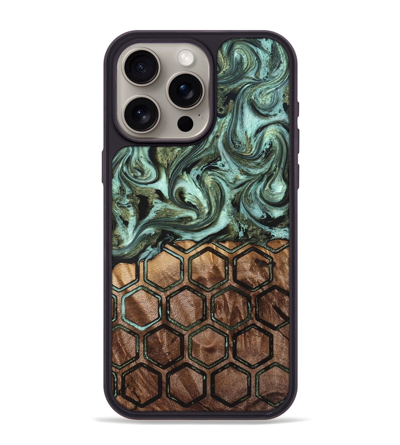 iPhone 15 Pro Max Wood Phone Case - Dan (Pattern, 827388)