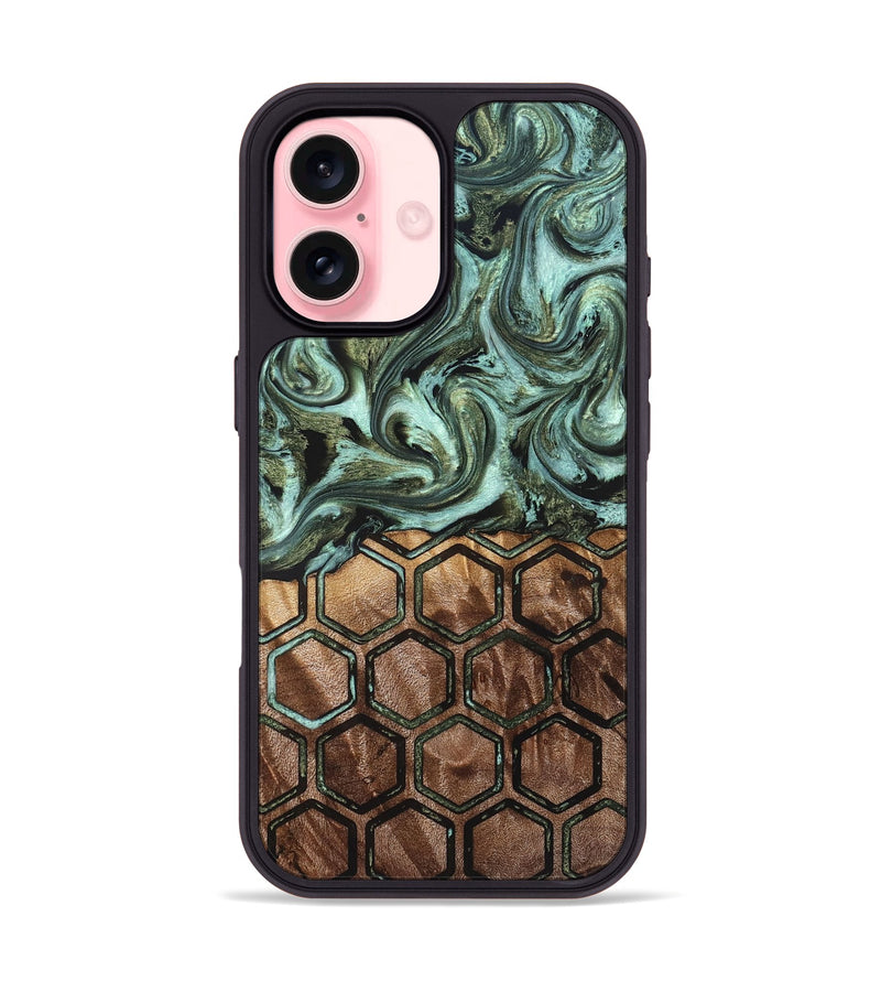 iPhone 16 Wood Phone Case - Dan (Pattern, 827388)