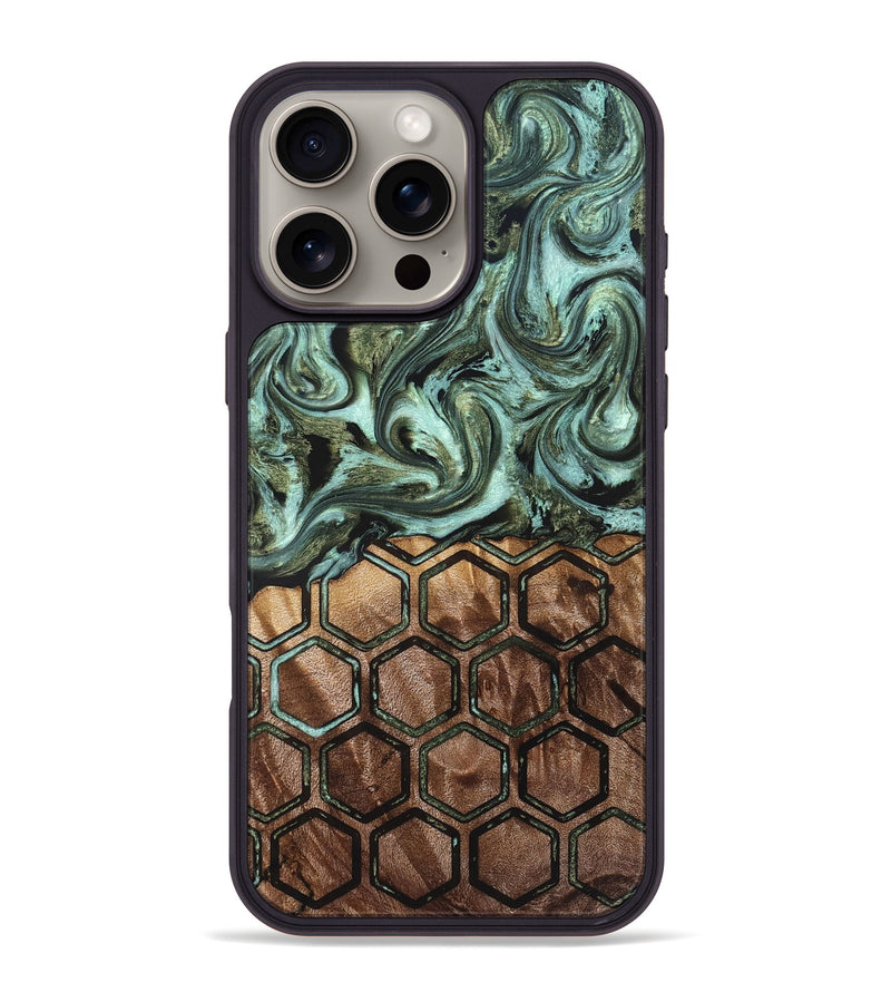 iPhone 16 Pro Max Wood Phone Case - Dan (Pattern, 827388)