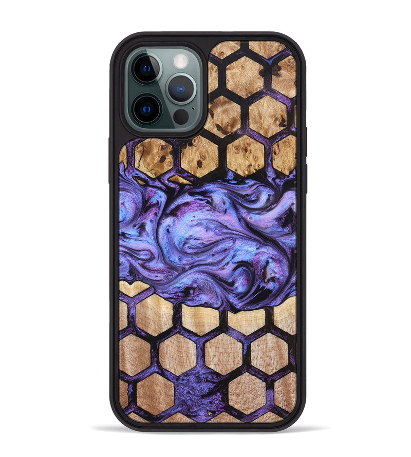 iPhone 12 Pro Max Wood Phone Case - Haiden (Pattern, 827389)