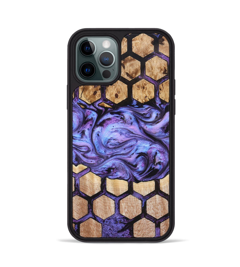 iPhone 12 Pro Wood Phone Case - Haiden (Pattern, 827389)