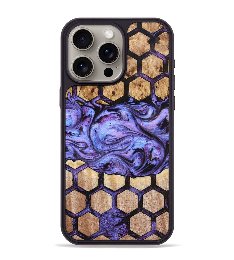 iPhone 15 Pro Max Wood Phone Case - Haiden (Pattern, 827389)