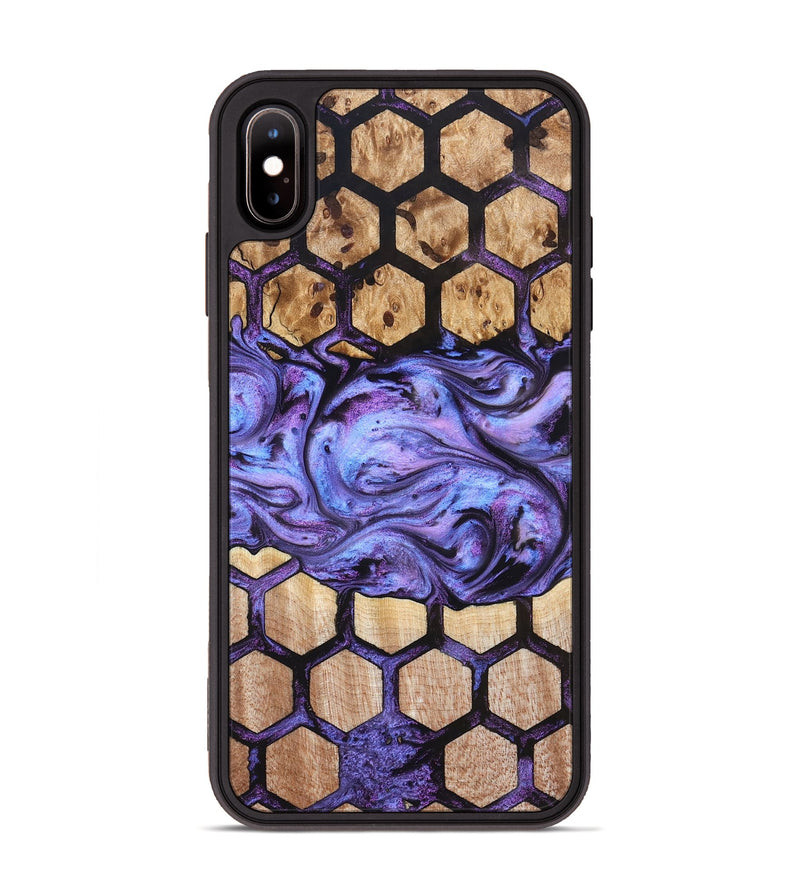 iPhone Xs Max Wood Phone Case - Haiden (Pattern, 827389)