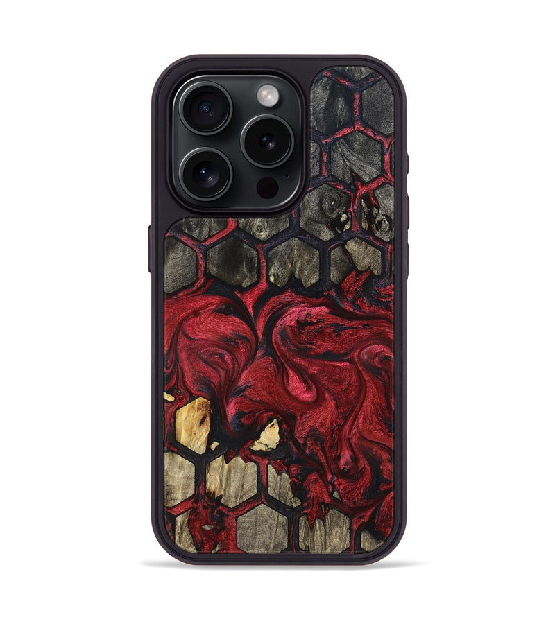 iPhone 15 Pro Wood Phone Case - Eryn (Pattern, 827390)