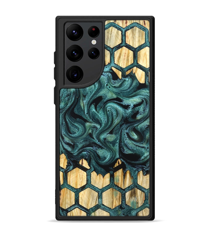 Galaxy S22 Ultra Wood Phone Case - Racheal (Pattern, 827391)