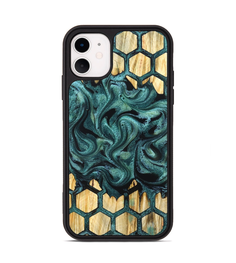 iPhone 11 Wood Phone Case - Racheal (Pattern, 827391)