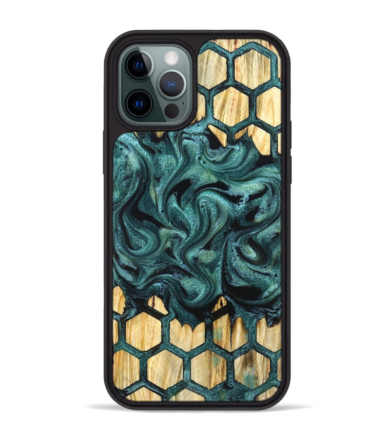 iPhone 12 Pro Max Wood Phone Case - Racheal (Pattern, 827391)