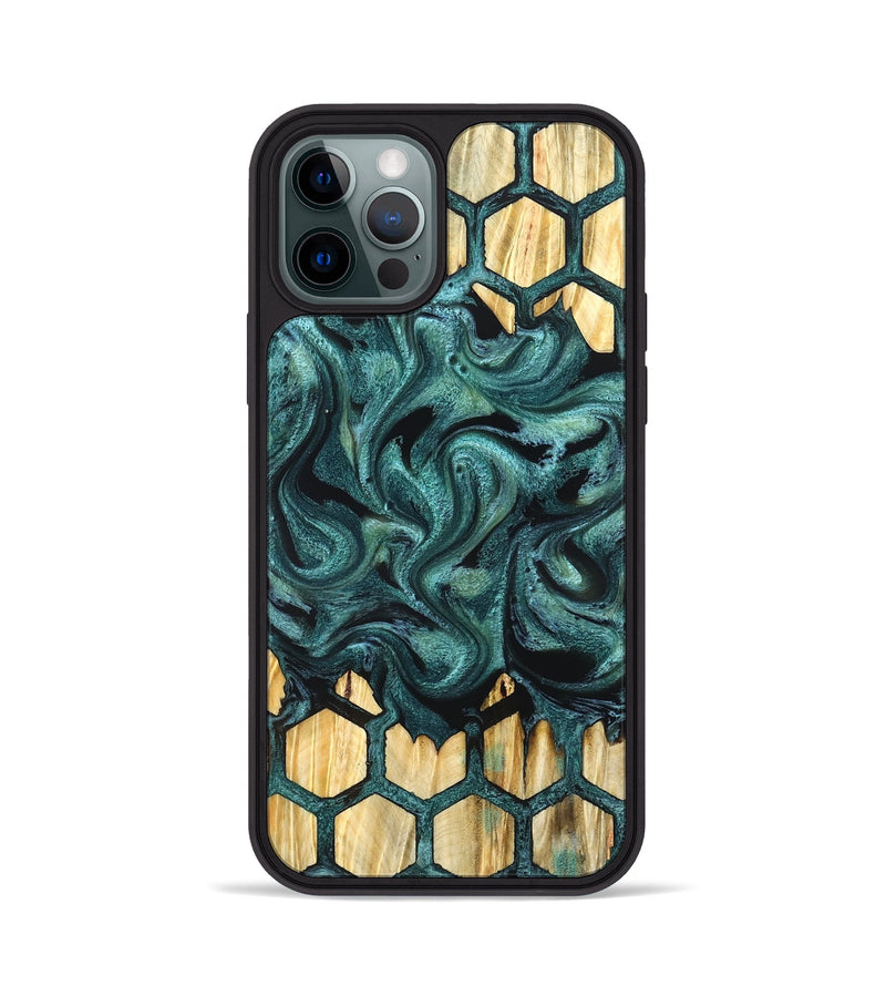 iPhone 12 Pro Wood Phone Case - Racheal (Pattern, 827391)