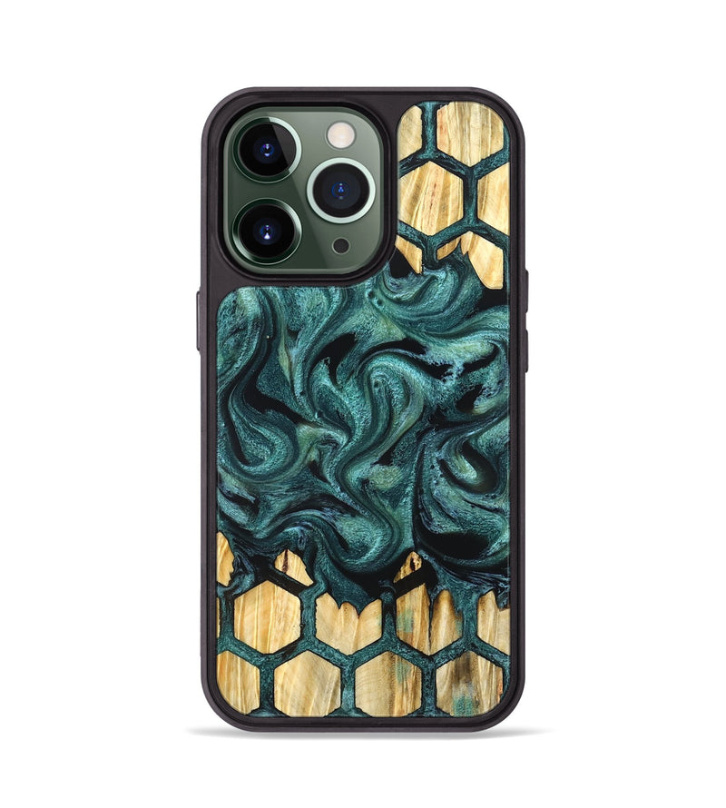 iPhone 13 Pro Wood Phone Case - Racheal (Pattern, 827391)