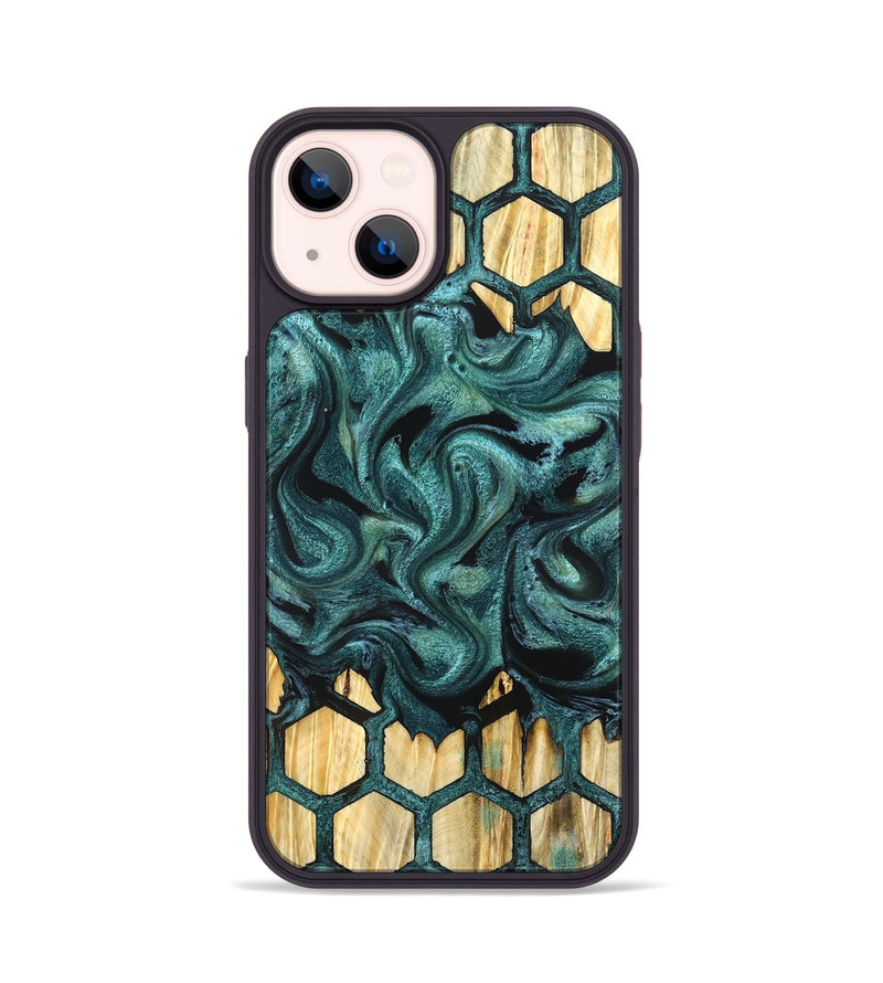 iPhone 14 Wood Phone Case - Racheal (Pattern, 827391)