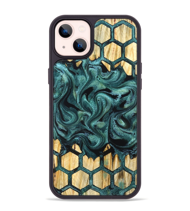 iPhone 14 Plus Wood Phone Case - Racheal (Pattern, 827391)