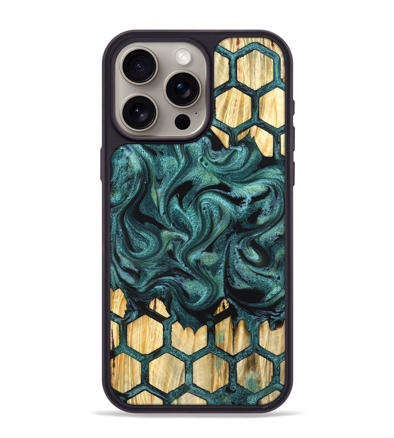 iPhone 15 Pro Max Wood Phone Case - Racheal (Pattern, 827391)