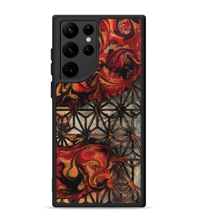 Galaxy S22 Ultra Wood Phone Case - Lupe (Pattern, 827392)