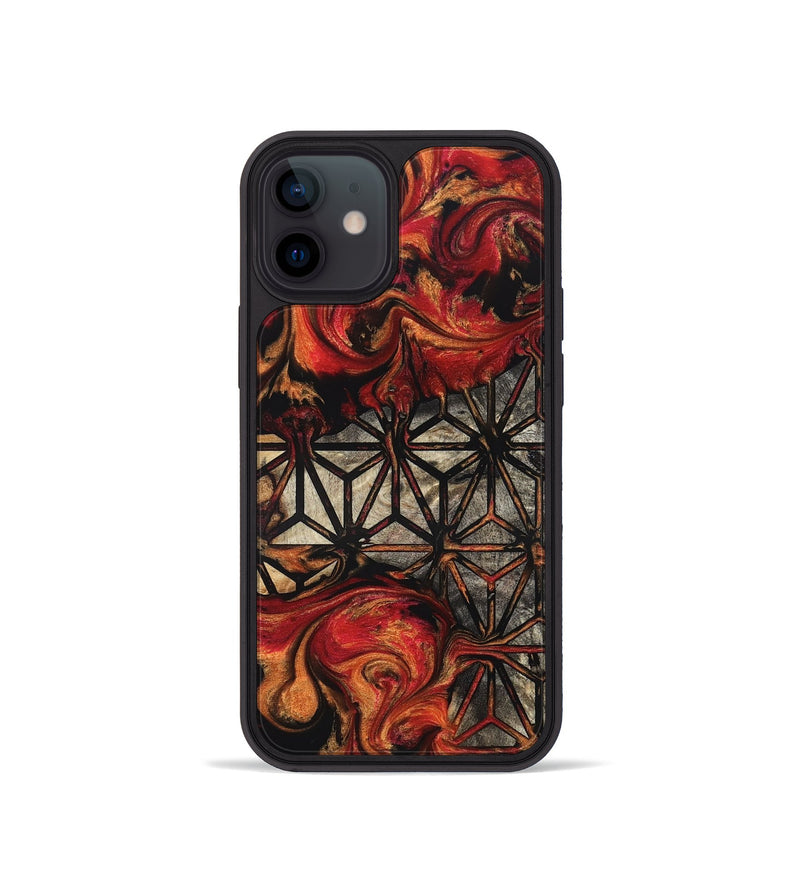 iPhone 12 mini Wood Phone Case - Lupe (Pattern, 827392)