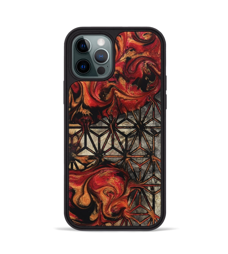 iPhone 12 Pro Wood Phone Case - Lupe (Pattern, 827392)
