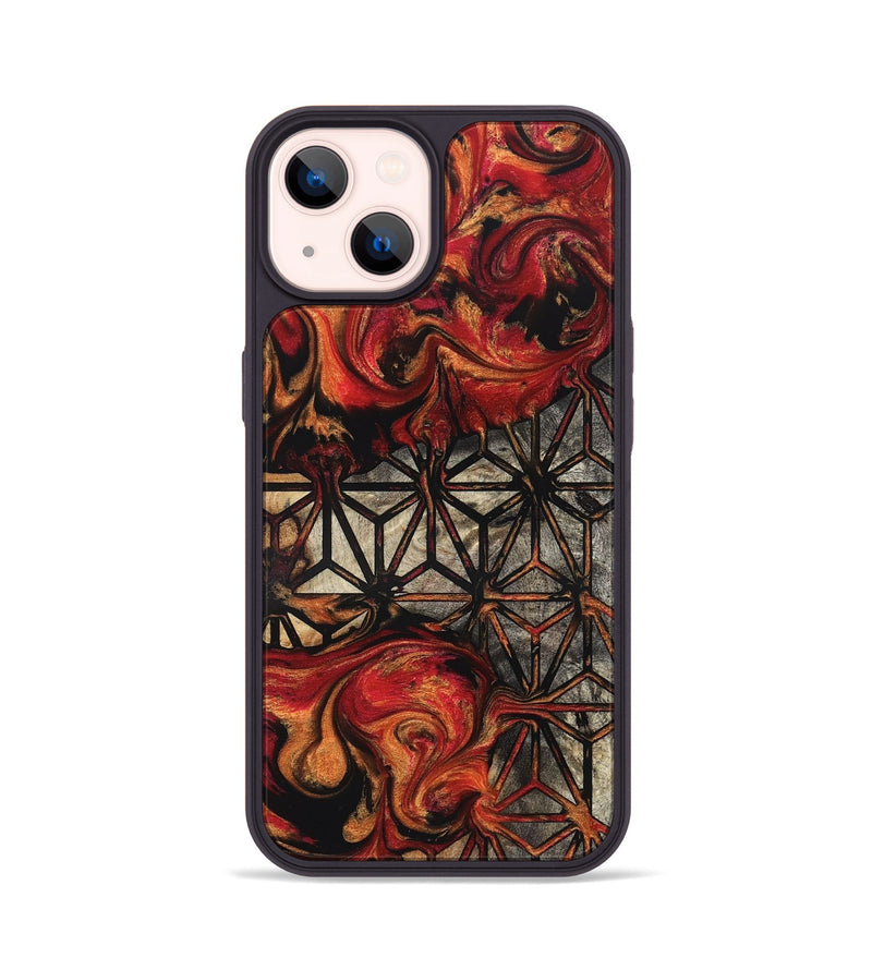 iPhone 14 Wood Phone Case - Lupe (Pattern, 827392)