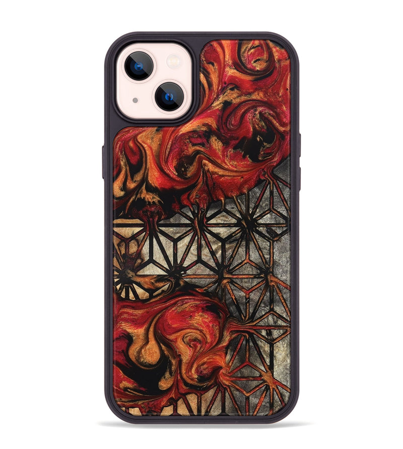 iPhone 14 Plus Wood Phone Case - Lupe (Pattern, 827392)