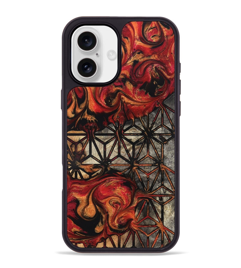 iPhone 16 Plus Wood Phone Case - Lupe (Pattern, 827392)