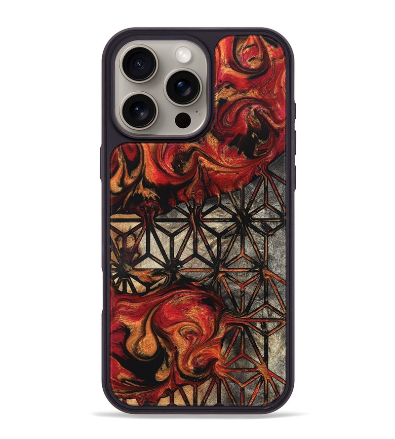 iPhone 16 Pro Max Wood Phone Case - Lupe (Pattern, 827392)