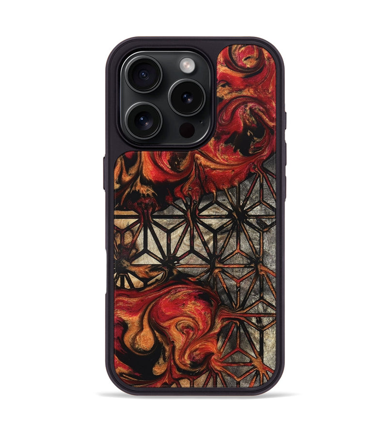 iPhone 16 Pro Wood Phone Case - Lupe (Pattern, 827392)