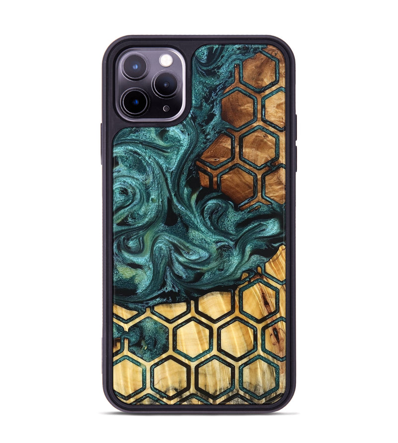 iPhone 11 Pro Max Wood Phone Case - Marin (Pattern, 827393)