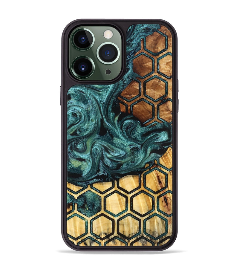 iPhone 13 Pro Max Wood Phone Case - Marin (Pattern, 827393)