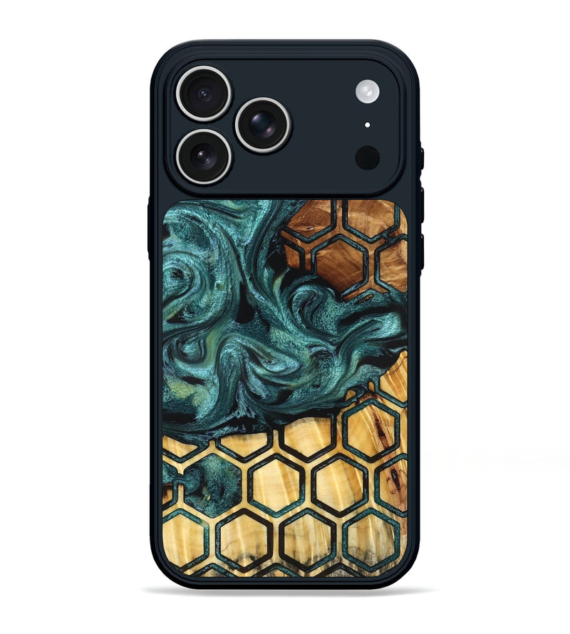 iPhone 17 Pro Max Wood Phone Case - Marin (Pattern, 827393)