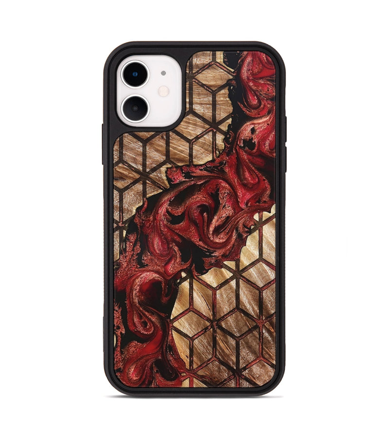 iPhone 11 Wood Phone Case - Quinten (Pattern, 827394)