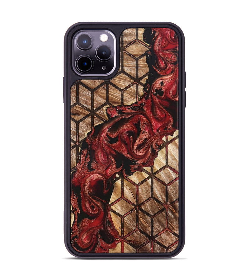 iPhone 11 Pro Max Wood Phone Case - Quinten (Pattern, 827394)