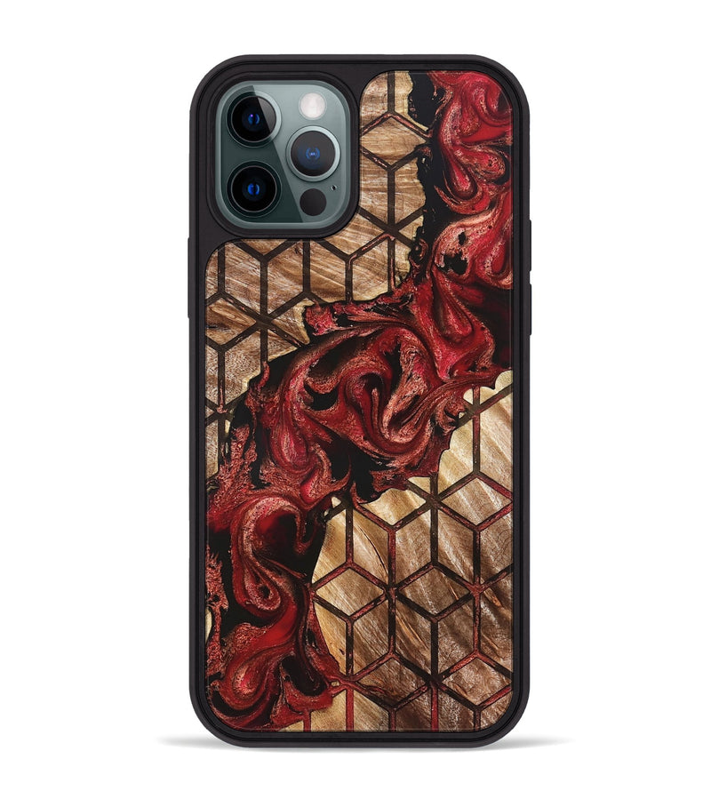 iPhone 12 Pro Max Wood Phone Case - Quinten (Pattern, 827394)