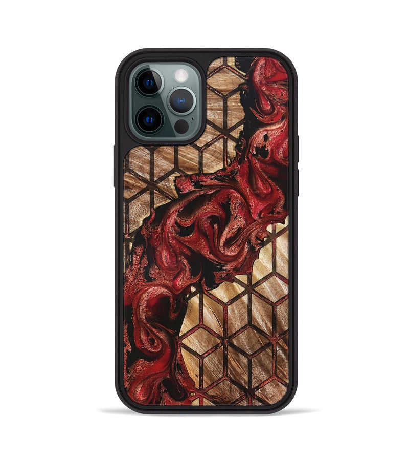 iPhone 12 Pro Wood Phone Case - Quinten (Pattern, 827394)
