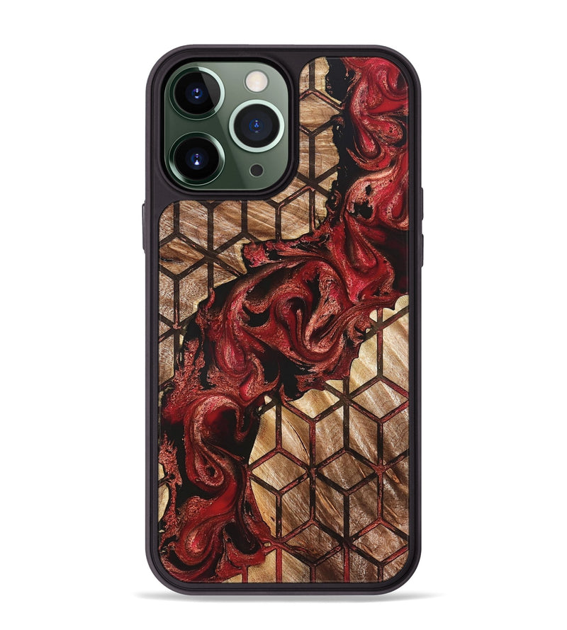 iPhone 13 Pro Max Wood Phone Case - Quinten (Pattern, 827394)