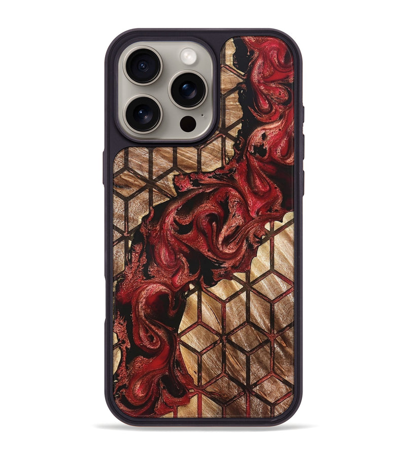iPhone 16 Pro Max Wood Phone Case - Quinten (Pattern, 827394)