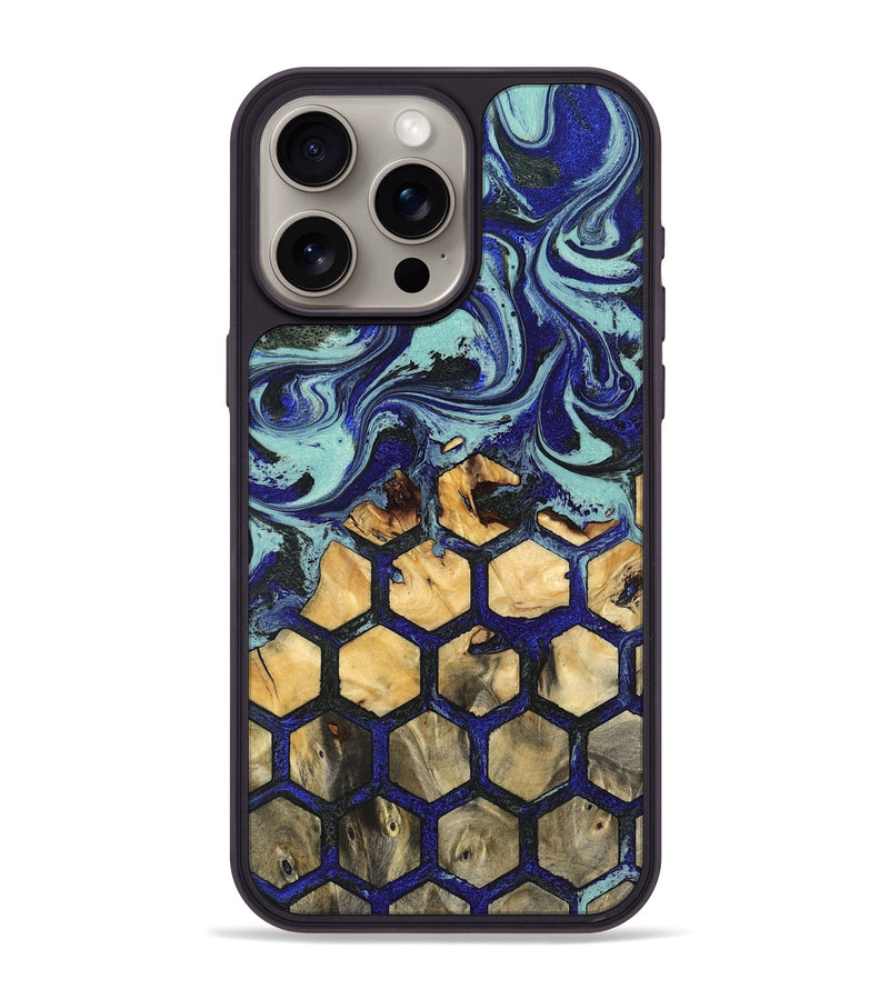iPhone 15 Pro Max Wood Phone Case - Leila (Pattern, 827395)