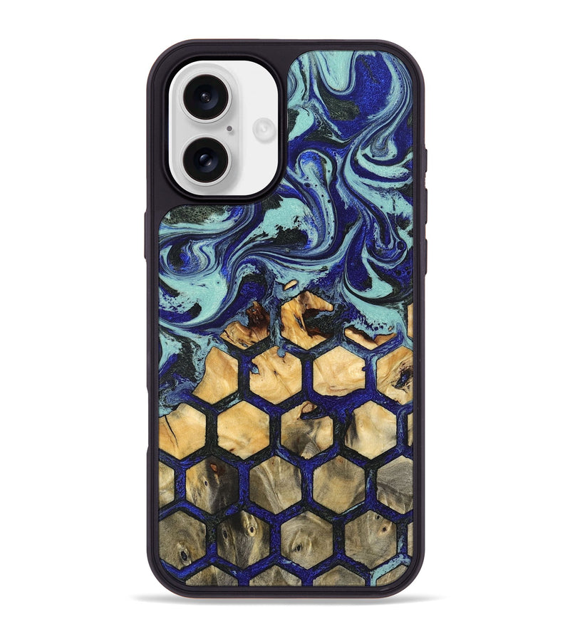 iPhone 16 Plus Wood Phone Case - Leila (Pattern, 827395)