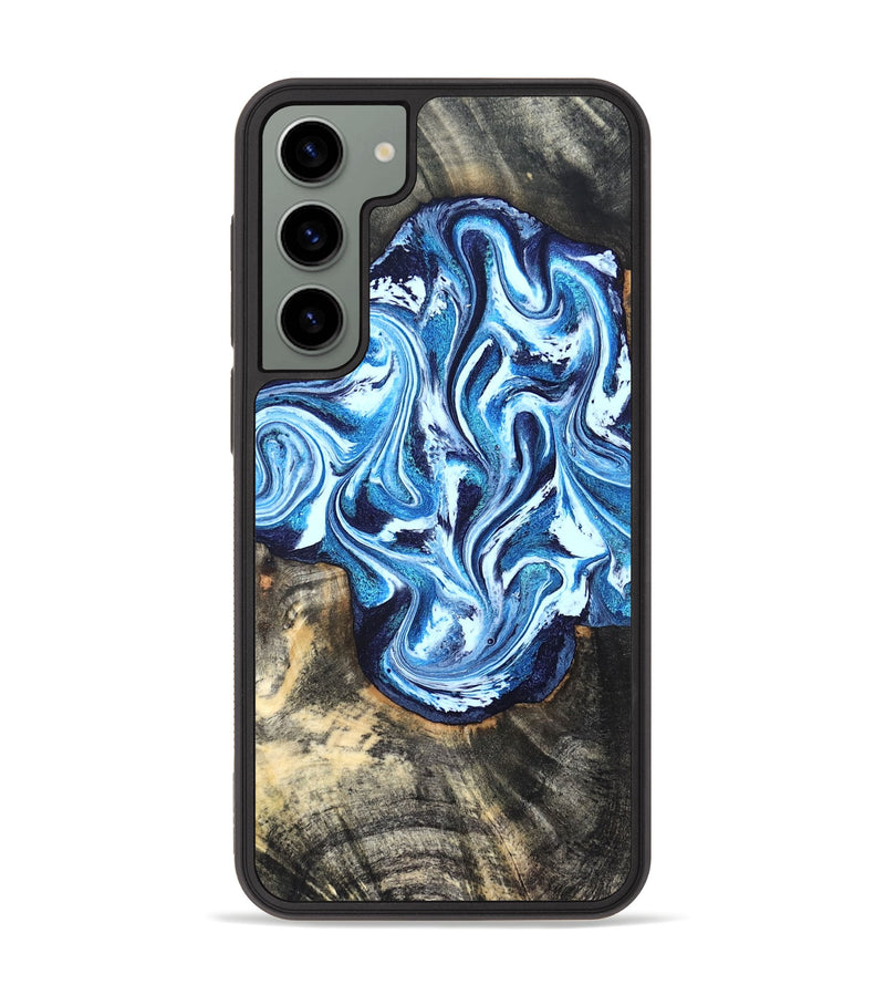 Galaxy S23 Plus Wood Phone Case - Graham (Blue, 827397)
