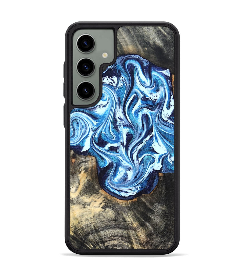 Galaxy S24 Plus Wood Phone Case - Graham (Blue, 827397)
