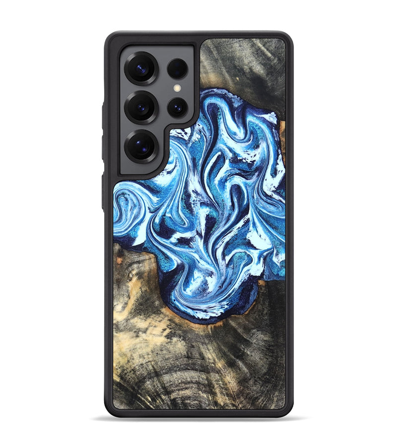 Galaxy S25 Ultra Wood Phone Case - Graham (Blue, 827397)